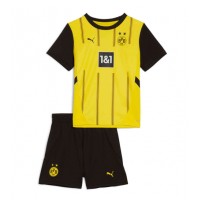 Borussia Dortmund Heimtrikotsatz Kinder 2024-25 Kurzarm (+ Kurze Hosen)